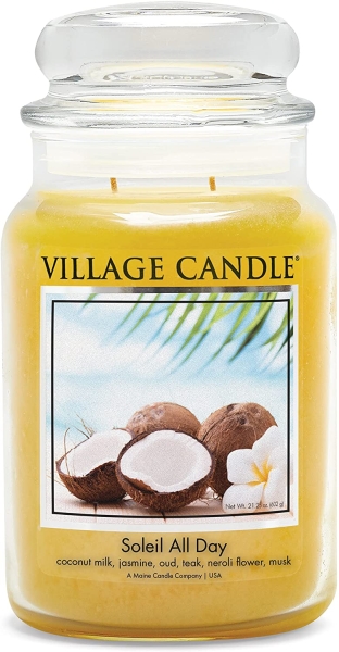 Village Candle Soleil All Day 602 g - 2 Docht